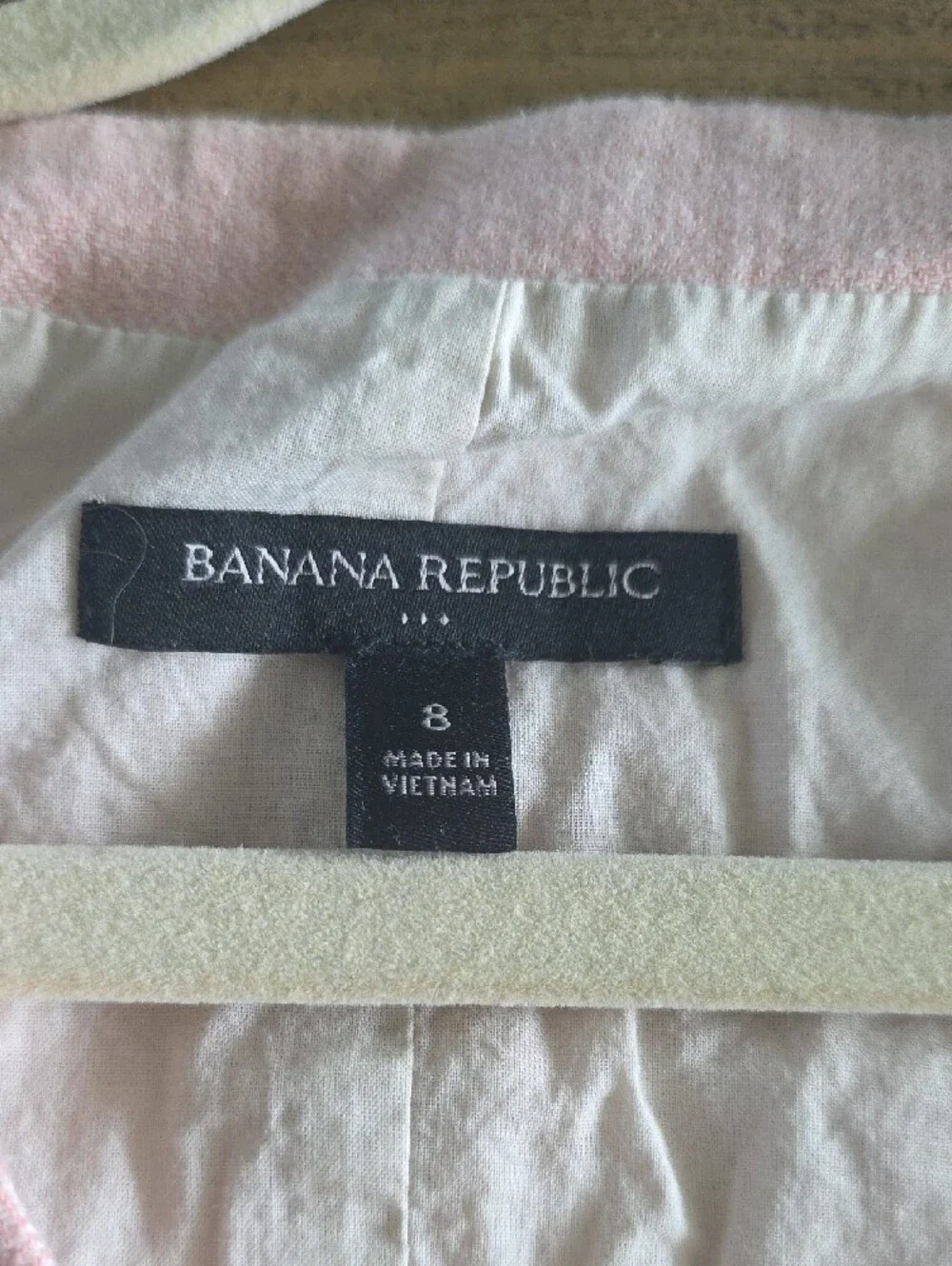 Banana Republic Light Pink Linen Romper